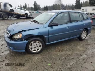 ✅ 2002 Kia Rio • VIN: KNADC163626058661 • Lot: 47313425. Listed on Copart with 175,566 mi. Free auction sales archive from the USA and detailed vehicle history report at DreamBid. Image 1.
