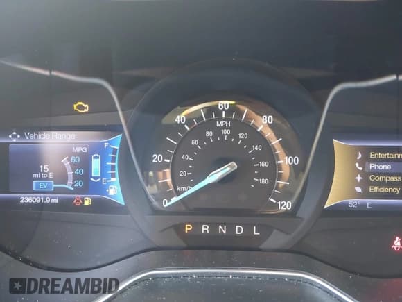 ✅ 2013 Ford Fusion SE Hybrid • VIN: 3FA6P0LU3DR139717 • Лот: 43830819. Опубликован ранее на IAAI с пробегом 236 091 миль. Бесплатный доступ к архиву аукционных продаж из США и подробный отчёт об истории автомобиля на DreamBid. Изображение 7.