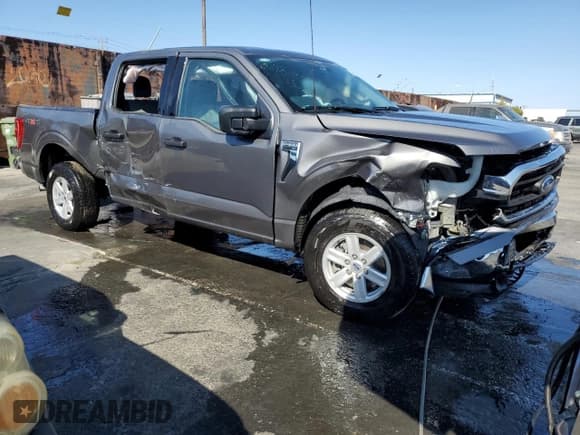 ✅ 2023 Ford F-150 XL • VIN: 1FTEW1EB3PKD84620 • Lot: 69037014. Listed on Copart with 6,947 mi. Free auction sales archive from the USA and detailed vehicle history report at DreamBid. Image 4.