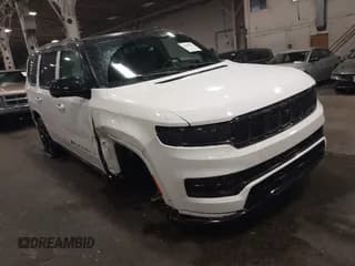 ✅ 2024 Jeep Grand Wagoneer Series II Obsidian • VIN: 1C4SJVFP3RS105527 • Lot: 43899576. Listed on IAAI with 55,179 mi. Free auction sales archive from the USA and detailed vehicle history report at DreamBid. Image 1.