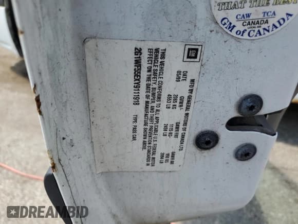 ✅ 2000 Chevrolet Impala • VIN: 2G1WF55EXY9111918 • Lot: 62153055. Wystawiony na Copart z przebiegiem 163 841 mil. Bezpłatny archiwum sprzedaży aukcyjnych z USA i szczegółowy raport historii pojazdu na DreamBid. Zdjęcie 12.