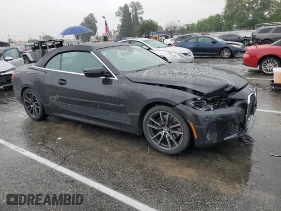 ✅ 2022 BMW 4 Series 430i • VIN: WBA23AT07NCK49528 • Lot: 44995983. Listed on Copart with 15,386 mi. Free auction sales archive from the USA and detailed vehicle history report at DreamBid. Image 4.
