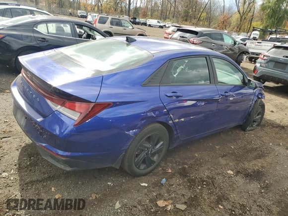 ✅ 2023 Hyundai Elantra SEL • VIN: KMHLM4AG2PU455127 • Lot: 87265445. Listed on Copart with 40,238 mi. Free auction sales archive from the USA and detailed vehicle history report at DreamBid. Image 3.
