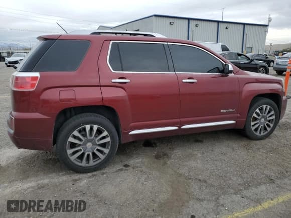 ✅ 2017 GMC Terrain Denali • VIN: 2GKFLVE30H6206587 • Лот: 61958195. Опубликован ранее на Copart с пробегом 92 862 миль. Бесплатный доступ к архиву аукционных продаж из США и подробный отчёт об истории автомобиля на DreamBid. Изображение 3.
