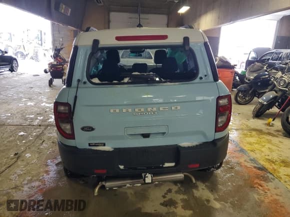 ✅ 2023 Ford Bronco Sport Heritage • VIN: 3FMCR9G69PRD65574 • Lot: 41687705. Listed on Copart with Not provided. Free auction sales archive from the USA and detailed vehicle history report at DreamBid. Image 6.