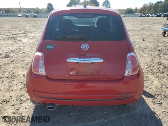✅ 2015 FIAT 500 Pop • VIN: 3C3CFFAR8FT561851 • Lot: 90749405. Listed on Copart with 87,030 mi. Free auction sales archive from the USA and detailed vehicle history report at DreamBid. Image 6.