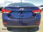 2014 Hyundai Elantra SE z VIN 5NPDH4AE5EH541924, wystawiony jako Copart lot #69814185 z przebiegiem 113 106 mil mil oraz Szkoda całkowita • Salvage title. Historia ofert i sprzedaży dostępna na DreamBid. Obrazek 6.