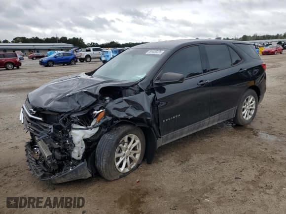 ✅ 2019 Chevrolet Equinox LS • VIN: 2GNAXHEV2K6148364 • Lot: 84420225. Listed on Copart with 97,284 mi. Free auction sales archive from the USA and detailed vehicle history report at DreamBid. Image 1.