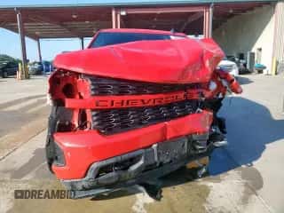 2022 Chevrolet Silverado 1500 Custom z VIN 3GCPWBEK3NG200649, wystawiony jako Copart lot #81252205 z przebiegiem 50 808 mil mil oraz Czysty tytuł • Clean title. Historia ofert i sprzedaży dostępna na DreamBid. Obrazek 5.