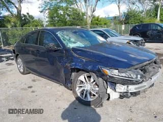 ✅ 2018 Honda Accord LX • VIN: 1HGCV1F15JA014820 • Лот: 43733685. Опубликован ранее на IAAI с пробегом 128 857 миль. Бесплатный доступ к архиву аукционных продаж из США и подробный отчёт об истории автомобиля на DreamBid. Изображение 1.