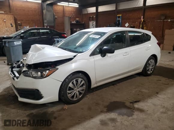 ✅ 2022 Subaru Impreza • VIN: 4S3GTAB64N3714670 • Lot: 90018075. Listed on Copart with Not provided. Free auction sales archive from the USA and detailed vehicle history report at DreamBid. Image 1.