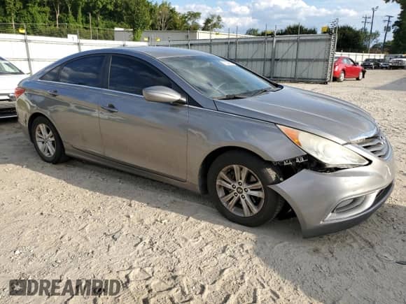 2011 Hyundai Sonata GLS with VIN 5NPEB4AC9BH040907, listed as a Copart auction lot 70854415 with 183,883 mi miles and Salvage title. Bid and sale history available at DreamBid. Image 4.