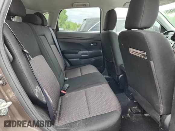 2017 Mitsubishi Outlander SE with VIN JA4AR3AW6HZ025033, listed as a Copart auction lot 61746605 with 44,801 mi miles and Salvage title. Bid and sale history available at DreamBid. Image 10.