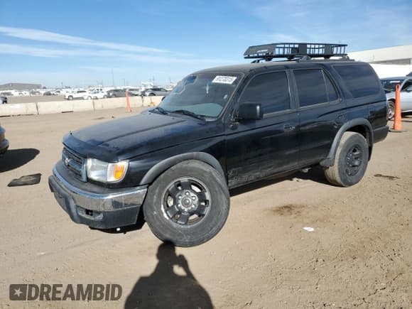 ✅ 1999 Toyota 4Runner SR5 • VIN: JT3HN86R8X0216735 • Lot: 91270315. Listed on Copart with 222,136 mi. Free auction sales archive from the USA and detailed vehicle history report at DreamBid. Image 1.