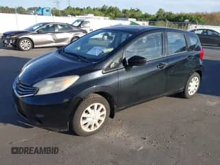 ✅ 2015 Nissan Note SV • VIN: 3N1CE2CP6FL414949 • Lot: 43677316. Listed on IAAI with 198,360 mi. Free auction sales archive from the USA and detailed vehicle history report at DreamBid. Image 2.