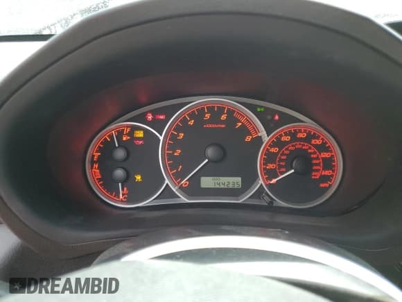 ✅ 2009 Subaru WRX w/Premium Pkg • VIN: JF1GE76629G502331 • Lot: 66323605. Listed on Copart with 144,235 mi. Free auction sales archive from the USA and detailed vehicle history report at DreamBid. Image 9.