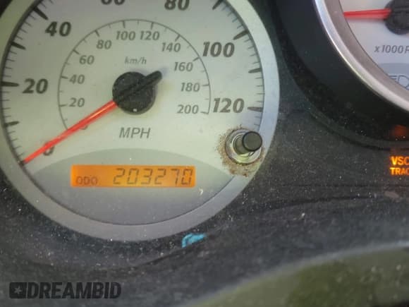 ✅ 2004 Toyota RAV4 • VIN: JTEHD20VX40036200 • Lot: 43623880. Listed on IAAI with 203,270 mi. Free auction sales archive from the USA and detailed vehicle history report at DreamBid. Image 7.