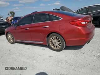 ✅ 2015 Hyundai Sonata Limited • VIN: 5NPE34AF0FH066759 • Лот: 90614835. Опубликован ранее на Copart с пробегом 53 506 миль. Бесплатный доступ к архиву аукционных продаж из США и подробный отчёт об истории автомобиля на DreamBid. Изображение 2.
