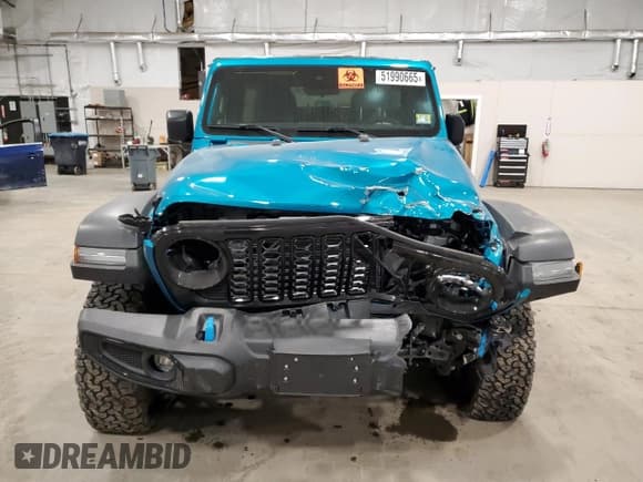 ✅ 2024 Jeep Wrangler Willys • VIN: 1C4RJXN68RW229059 • Лот: 51990665. Опубликован ранее на Copart с пробегом Не указан. Бесплатный доступ к архиву аукционных продаж из США и подробный отчёт об истории автомобиля на DreamBid. Изображение 5.