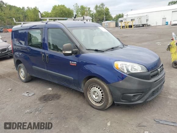 ✅ 2018 Ram ProMaster City Cargo Tradesman • VIN: ZFBERFAB8J6K10362 • Лот: 43093657. Опубликован ранее на IAAI с пробегом 65 912 миль. Бесплатный доступ к архиву аукционных продаж из США и подробный отчёт об истории автомобиля на DreamBid. Изображение 1.