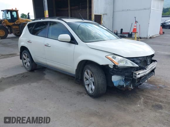 ✅ 2007 Nissan Murano S • VIN: JN8AZ08W17W658201 • Lot: 42606736. Listed on IAAI with 216,359 mi. Free auction sales archive from the USA and detailed vehicle history report at DreamBid. Image 1.