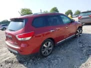 ✅ 2015 Nissan Pathfinder Platinum • VIN: 5N1AR2MM9FC653285 • Lot: 42810357. Listed on IAAI with 82,800 mi. Free auction sales archive from the USA and detailed vehicle history report at DreamBid. Image 4.