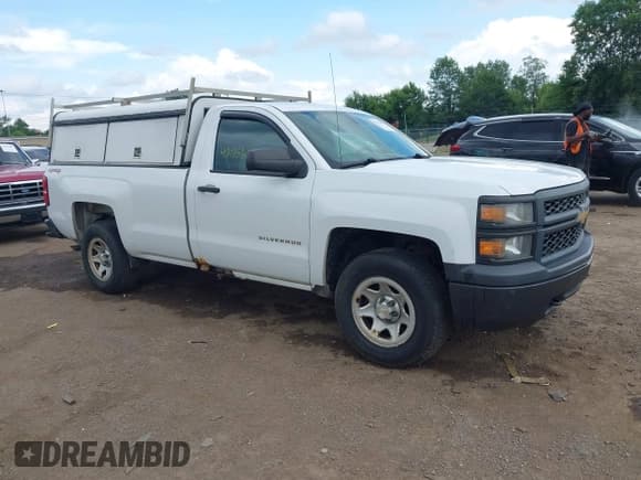 ✅ 2015 Chevrolet Silverado 1500 LS • VIN: 1GCNKPEH6FZ384636 • Лот: 42752657. Опубликован ранее на IAAI с пробегом 222 291 миль. Бесплатный доступ к архиву аукционных продаж из США и подробный отчёт об истории автомобиля на DreamBid. Изображение 1.