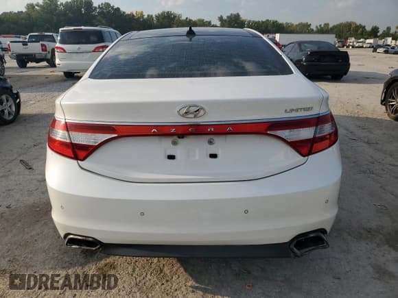 ✅ 2015 Hyundai Azera Limited • VIN: KMHFH4JG0FA440773 • Lot: 80609875. Listed on Copart with 143,319 mi. Free auction sales archive from the USA and detailed vehicle history report at DreamBid. Image 6.