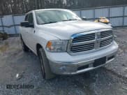 ✅ 2019 Ram 1500 SLT • VIN: 1C6RR7LT5KS593428 • Лот: 43761407. Опубликован ранее на IAAI с пробегом 187 722 миль. Бесплатный доступ к архиву аукционных продаж из США и подробный отчёт об истории автомобиля на DreamBid. Изображение 1.