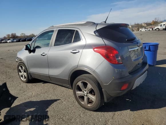 ✅ 2014 Buick Encore Leather • VIN: KL4CJGSB9EB781592 • Lot: 91179275. Wystawiony na Copart z przebiegiem 159 445 mil. Bezpłatny archiwum sprzedaży aukcyjnych z USA i szczegółowy raport historii pojazdu na DreamBid. Zdjęcie 2.