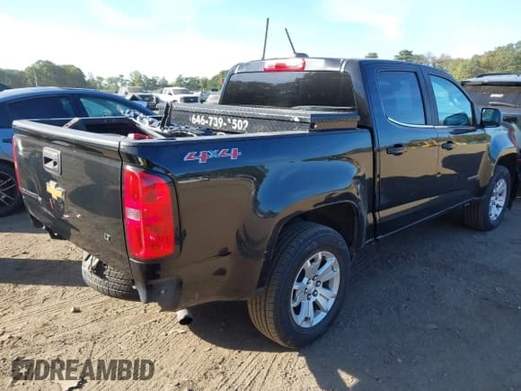 ✅ 2019 Chevrolet Colorado 4WD LT • VIN: 1GCGTCEN2K1104787 • Лот: 43356271. Опубликован ранее на IAAI с пробегом 159 614 миль. Бесплатный доступ к архиву аукционных продаж из США и подробный отчёт об истории автомобиля на DreamBid. Изображение 4.