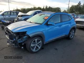 ✅ 2020 Hyundai Kona Ultimate • VIN: KM8K5CA59LU505632 • Лот: 66032974. Опубликован ранее на Copart с пробегом 78 451 миль. Бесплатный доступ к архиву аукционных продаж из США и подробный отчёт об истории автомобиля на DreamBid. Изображение 1.