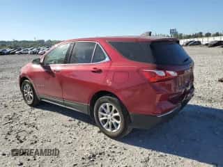 2020 Chevrolet Equinox LT с VIN 3GNAXKEV1LS659614, выставлен на аукционе Copart как лот 85128545 с пробегом 33 290 миль миль и Списание • Salvage title. История ставок и продаж доступна на DreamBid. Изображение 2.