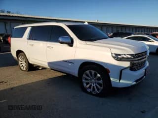✅ 2022 Chevrolet Suburban Premier • VIN: 1GNSKFKT7NR242288 • Lot: 79420734. Wystawiony na Copart z przebiegiem 77 006 mil. Bezpłatny archiwum sprzedaży aukcyjnych z USA i szczegółowy raport historii pojazdu na DreamBid. Zdjęcie 4.