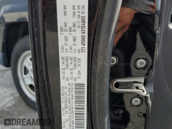 ✅ 2011 Jeep Patriot Latitude • VIN: 1J4NT1GA7BD102838 • Lot: 65228615. Listed on Copart with 44,327 mi. Free auction sales archive from the USA and detailed vehicle history report at DreamBid. Image 12.