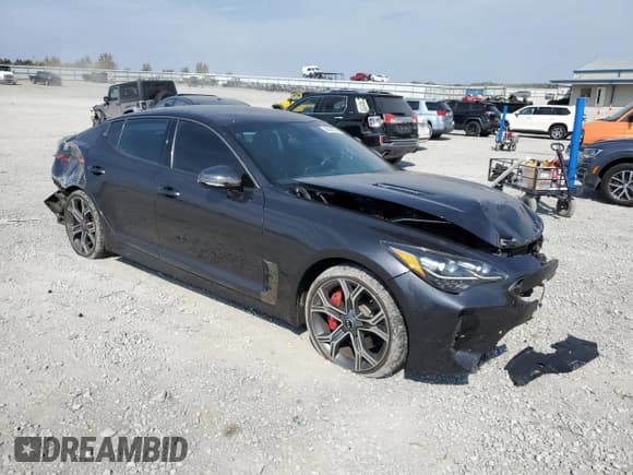 ✅ 2020 Kia Stinger GT • VIN: KNAE35LC7L6086986 • Лот: 80690035. Опубликован ранее на Copart с пробегом 81 498 миль. Бесплатный доступ к архиву аукционных продаж из США и подробный отчёт об истории автомобиля на DreamBid. Изображение 4.