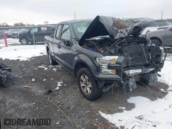 ✅ 2016 Ford F-150 XL • VIN: 1FTEX1C81GFB09051 • Lot: 41300134. Listed on IAAI with 232,746 mi. Free auction sales archive from the USA and detailed vehicle history report at DreamBid. Image 1.