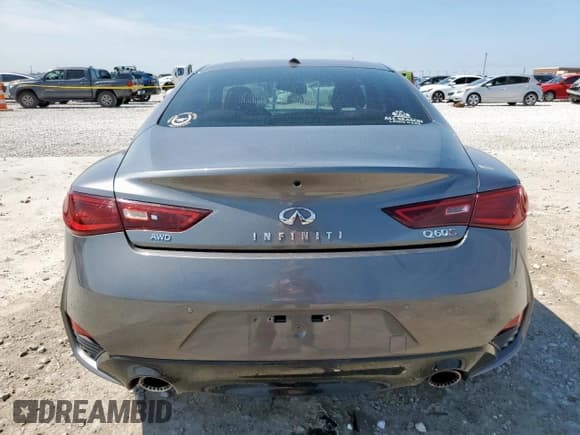 ✅ 2018 Infiniti Q60 Red Sport 400 • VIN: JN1FV7EL0JM630735 • Лот: 63908665. Опубликован ранее на Copart с пробегом 58 086 миль. Бесплатный доступ к архиву аукционных продаж из США и подробный отчёт об истории автомобиля на DreamBid. Изображение 6.
