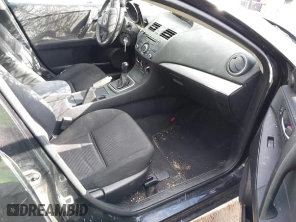 ✅ 2012 Mazda 3 i Touring • VIN: JM1BL1L77C1610572 • Lot: 43644709. Listed on IAAI with 156,264 mi. Free auction sales archive from the USA and detailed vehicle history report at DreamBid. Image 5.