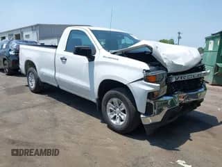 2021 Chevrolet Silverado 1500 Work Truck z VIN 3GCNWAEF6MG314289, wystawiony jako IAAI lot #42291813 z przebiegiem 50 173 mil mil oraz . Historia ofert i sprzedaży dostępna na DreamBid. Obrazek 1.