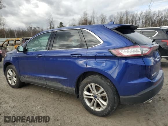 ✅ 2015 Ford Edge SEL • VIN: 2FMTK4J89FBB88460 • Lot: 92788445. Listed on Copart with 116,383 mi. Free auction sales archive from the USA and detailed vehicle history report at DreamBid. Image 2.