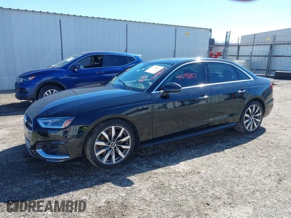 ✅ 2021 Audi A4 Premium • VIN: WAUABAF44MA042263 • Lot: 41598257. Listed on IAAI with 42,333 mi. Free auction sales archive from the USA and detailed vehicle history report at DreamBid. Image 2.