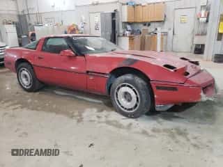 1984 Chevrolet Corvette with VIN 1G1AY0787E5105016, listed as a Copart auction lot 82382653 with 179,379 mi miles and Salvage title. Bid and sale history available at DreamBid. Image 4.