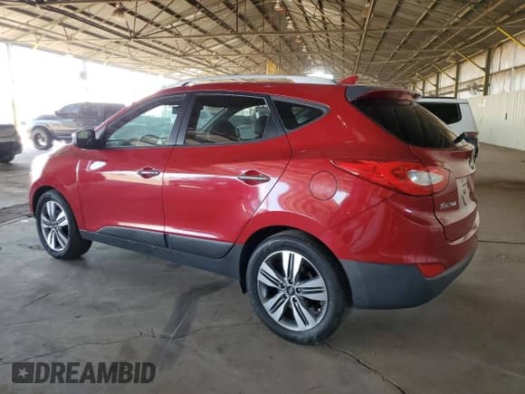 2015 Hyundai Tucson SE z VIN KM8JU3AG3FU117302, wystawiony jako Copart lot #74032084 z przebiegiem 126 172 mil mil oraz Czysty tytuł • Clean title. Historia ofert i sprzedaży dostępna na DreamBid. Obrazek 2.