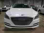2015 Hyundai Genesis 3.8L z VIN KMHGN4JE9FU087301, wystawiony jako Copart lot #82121444 z przebiegiem 86 377 mil mil oraz Nie do naprawy • Non repairable. Historia ofert i sprzedaży dostępna na DreamBid. Obrazek 5.