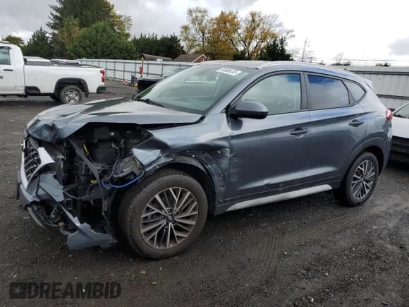 ✅ 2019 Hyundai Tucson Ultimate • VIN: KM8J3CAL2KU067454 • Лот: 90968435. Опубликован ранее на Copart с пробегом 98 840 миль. Бесплатный доступ к архиву аукционных продаж из США и подробный отчёт об истории автомобиля на DreamBid. Изображение 1.