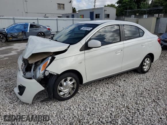 ✅ 2019 Mitsubishi Mirage ES • VIN: ML32F3FJ1KHF16368 • Lot: 90326545. Listed on Copart with 31,511 mi. Free auction sales archive from the USA and detailed vehicle history report at DreamBid. Image 1.