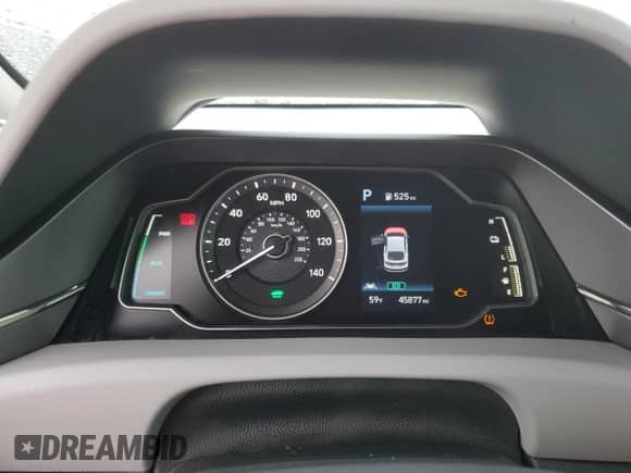2020 Hyundai Ioniq Blue с VIN KMHC65LC9LU224035, выставлен на аукционе Copart как лот 80062004 с пробегом 45 877 миль миль и Списание • Salvage title. История ставок и продаж доступна на DreamBid. Изображение 9.