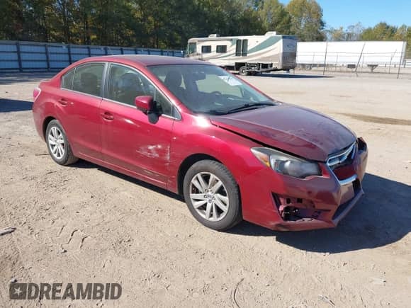 2016 Subaru Impreza Premium с VIN JF1GJAB60GH008121, выставлен на аукционе IAAI как лот 43447620 с пробегом 126 774 миль миль и . История ставок и продаж доступна на DreamBid. Изображение 1.