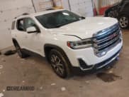 ✅ 2021 GMC Acadia SLE • VIN: 1GKKNRLS6MZ182496 • Lot: 43521990. Listed on IAAI with 36,751 mi. Free auction sales archive from the USA and detailed vehicle history report at DreamBid. Image 1.